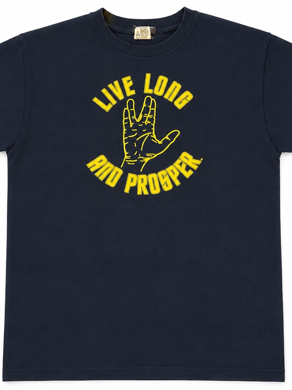 Star Trek Spock Live Long & Prosper Tee Size Large
